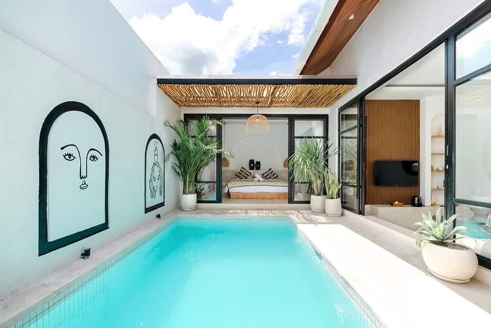 COZY MEDITERRANEAN 1 BEDROOM VILLA FOR SALE LEASEHOLD IN PERERENAN BE-1310 